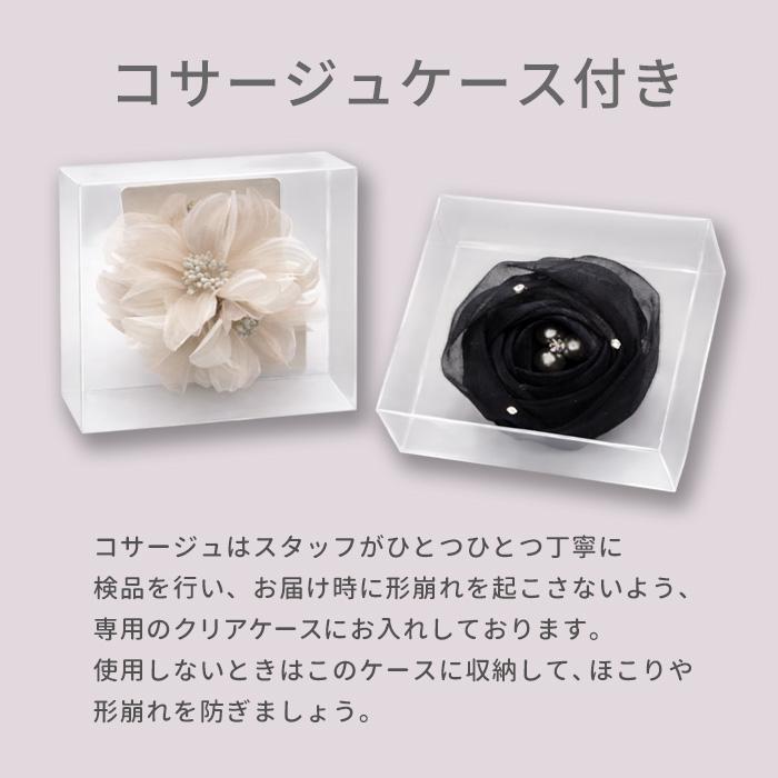 パリスキッズ □ コサージュ 髪飾り ヘアクリップ ブローチ パール