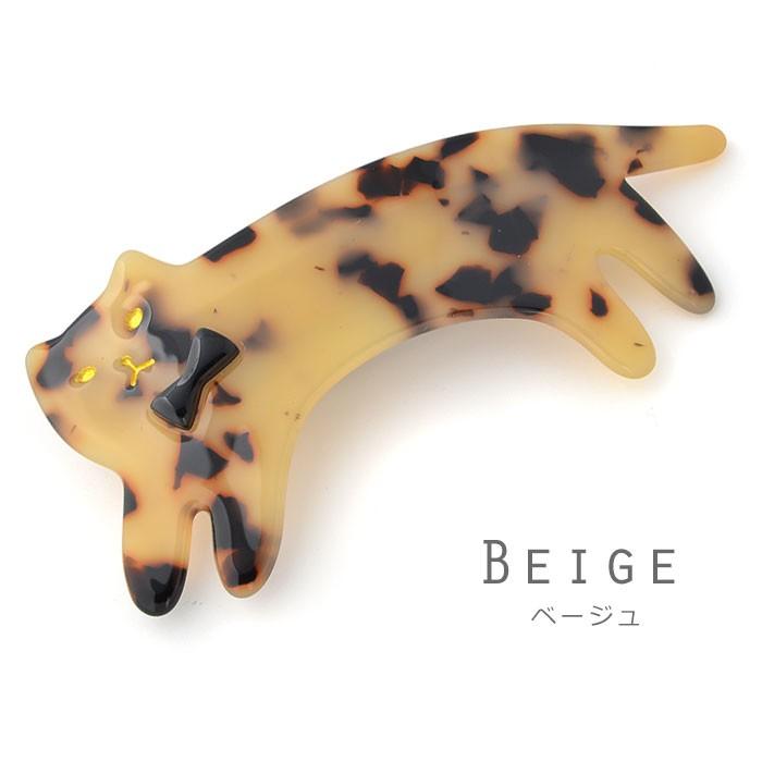 ⑬imac イマック 猫 ヘアクリップ バレッタ 髪どめ髪飾り ねこ ネコ