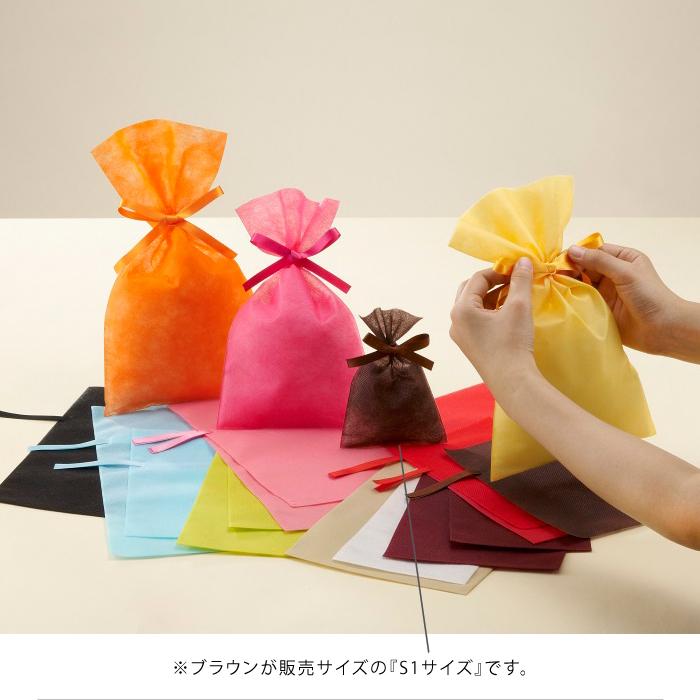 パリスキッズ ラッピング用品 袋 5枚 セット ソフトバックベーシックS1