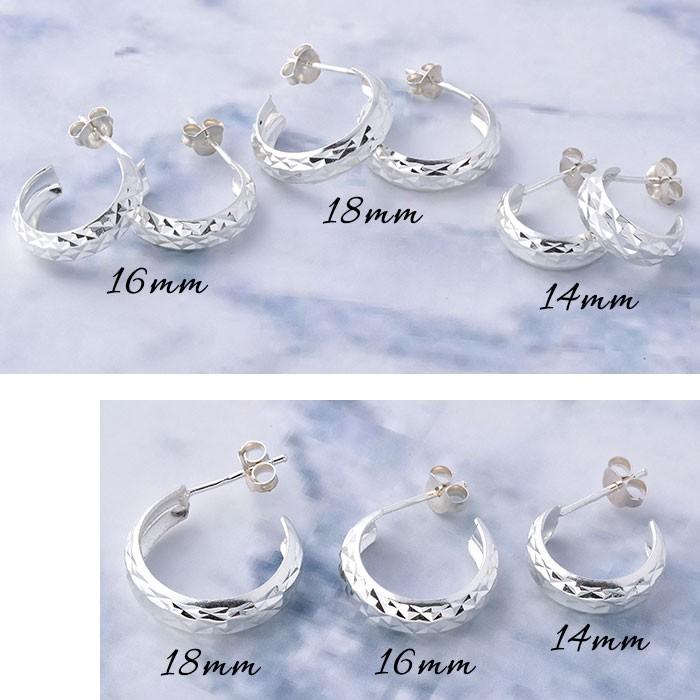 パリスキッズ ピアス silver925 シルバーピアス フープピアス キラキラ