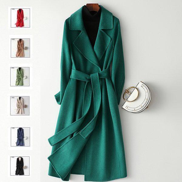 上品ロングコート リバーコート ウール100 ダブルフェイス 一枚仕立て 欲しいの 送料無料 ｓ Xxｌ ポンチョ 大人 マント