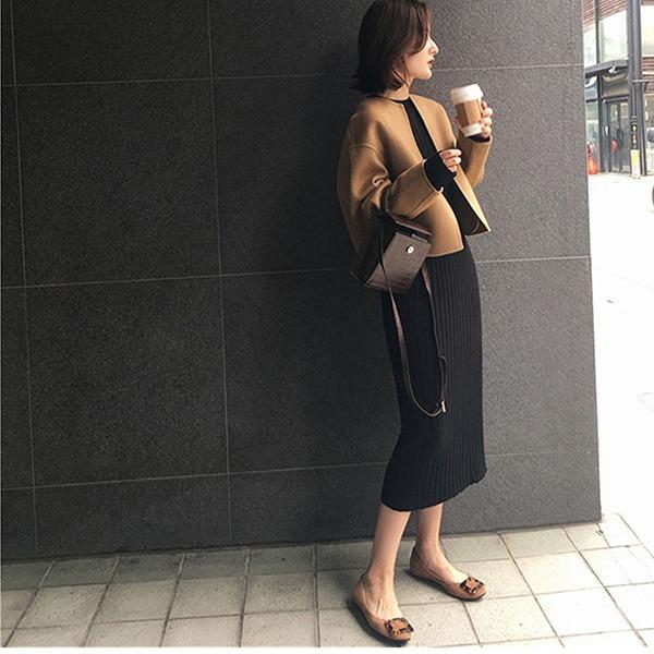 大人上品ジャケット ウール100％ ノーカラージャケット ベージュ