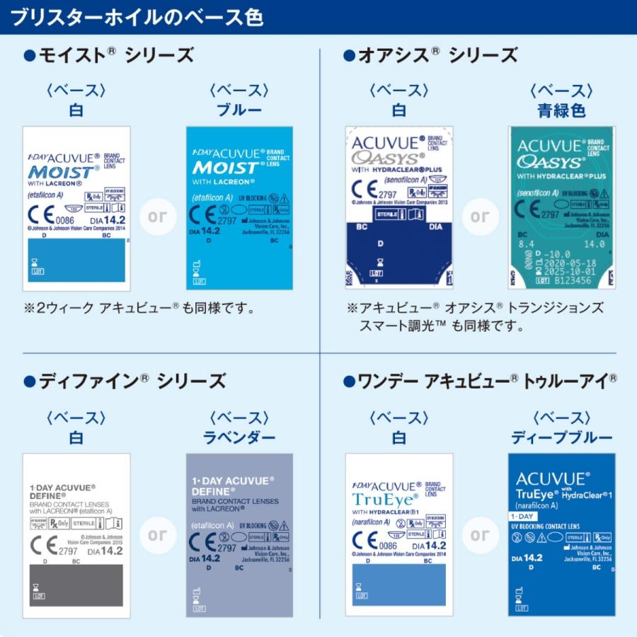 コンタクト ワンデー アキュビュー モイスト 30枚×2箱 ジョンソン＆ジョンソン  1日使い捨て クリア｜parismiki｜05