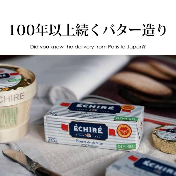 送料無料 エシレ 無塩 100g 20個セット まとめ買い バター 発酵バター フランス産 AOP 高級バター エシレバター 1個あたり830円！｜parisnodaidoko｜02