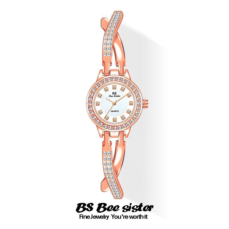 BS bee sister 腕時計 時計 シェル文字盤 レディース 女性用 
