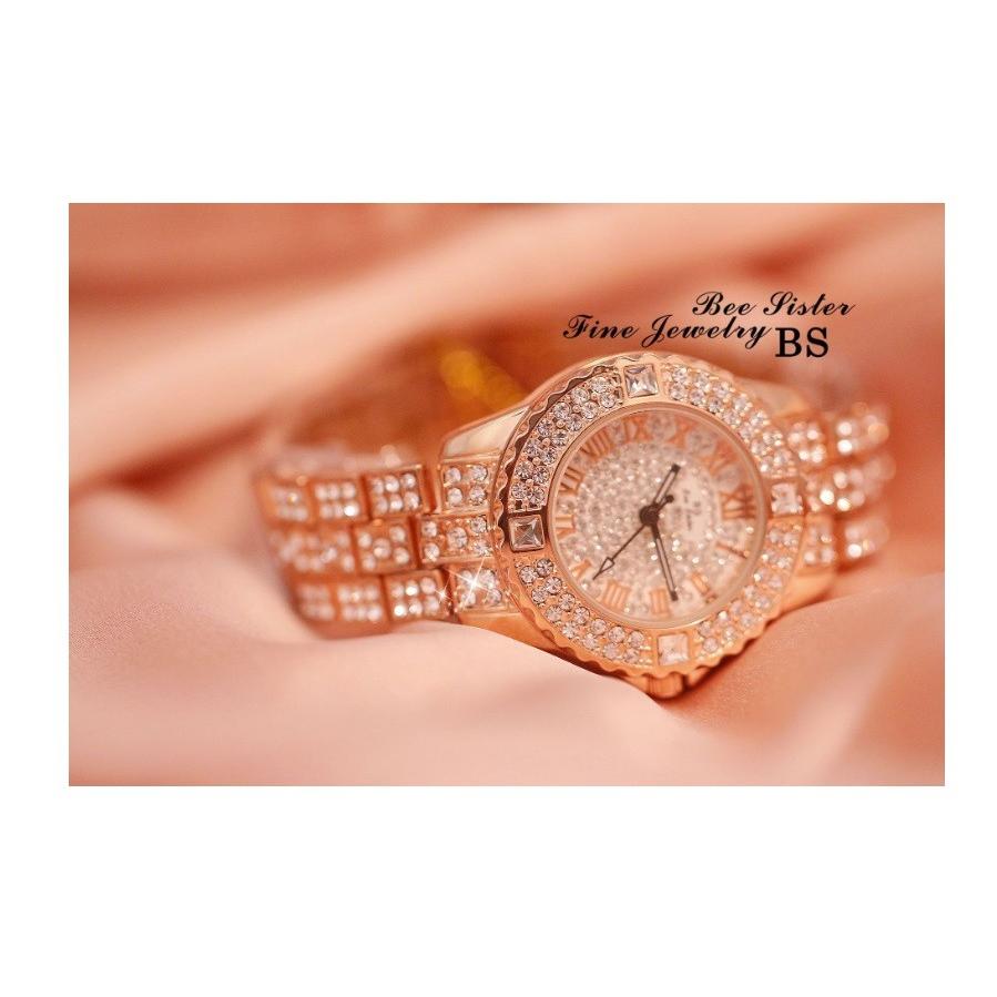BS bee sister 腕時計 時計 レディース 女性用 ウォッチ ゴージャス
