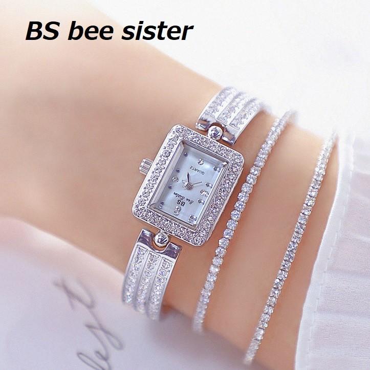 Bs Bee Sister 腕時計 時計 レディース 女性用 ウォッチ アクセサリー ラッピング無料 シルバー ブレスレット ダイヤモンド Fa0990 Bsfa0990 Parisrose 通販 Yahoo ショッピング