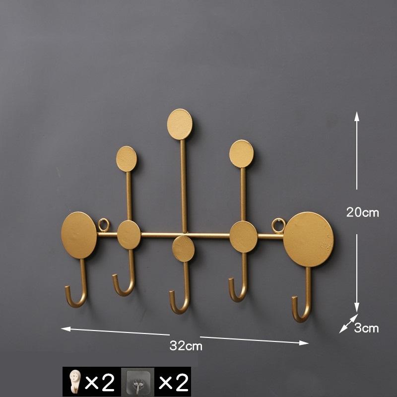 ウォールフック 壁掛け フック おしゃれフック アイデアデコレーション 壁 装飾 玄関 門の後 ウォールハンガー  洋服収納 帽子掛け 実用性｜parisrose｜03