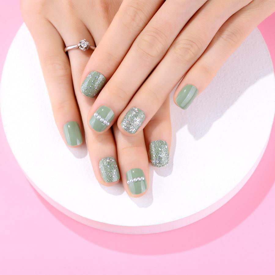 付け爪 ネイルチップ 綺麗 原宿 和風 夢幻 素敵なネイルチップ デコネイルコレクション かわいい 春 夏 秋 冬 ネイル用品 Diyネイル飾り 24枚入 Gd37 Parisrose 通販 Yahoo ショッピング