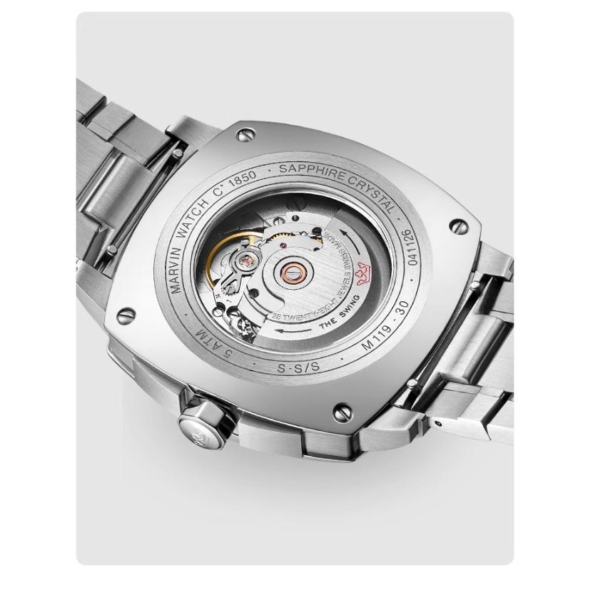 Marvin メンズ腕時計 時計 スイス製 自動巻き 防水 父の日 ギフト