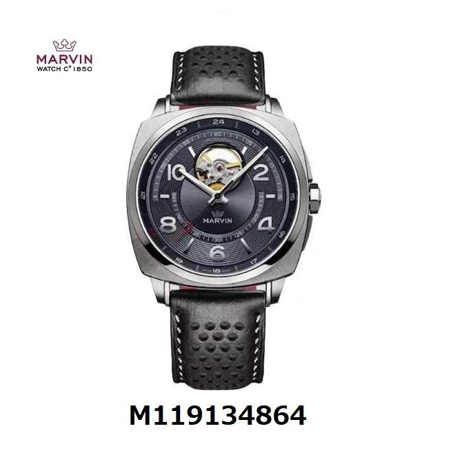 Marvin スイス製 ムーブメント メンズ 自動巻き 腕時計 M119134864の画像