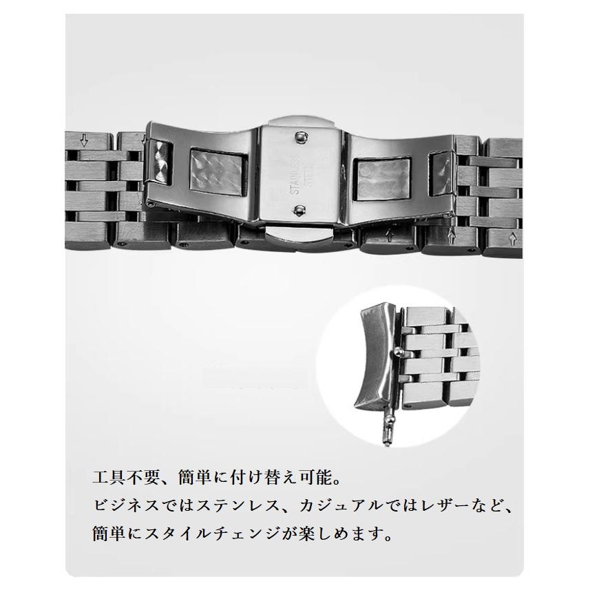 【MARVIN】腕時計 メンズ 自動巻き マーヴィン スイス製 グリーンダイヤル ステンレスベルト 日付表示 高級 ビジネス カジュアル 機械式 防水 シンプル 男性用の画像