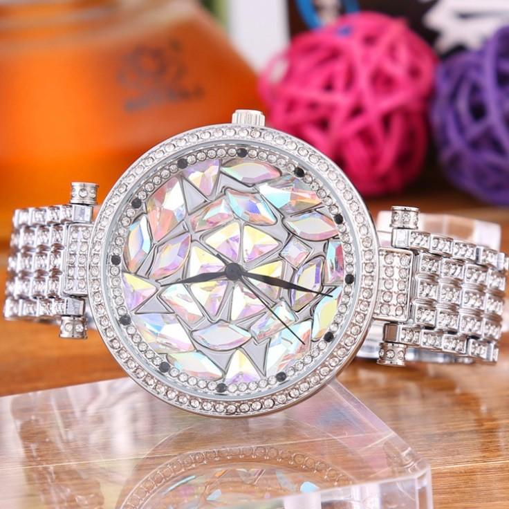 レディース 女性用 腕時計 ウォッチ ラインストーン石使用クォーツ