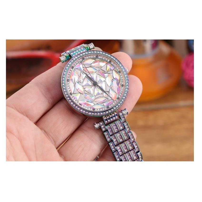 レディース 女性用 腕時計 ウォッチ ラインストーン石使用クォーツ