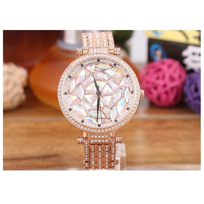 レディース 女性用 腕時計 ウォッチ ラインストーン石使用クォーツ
