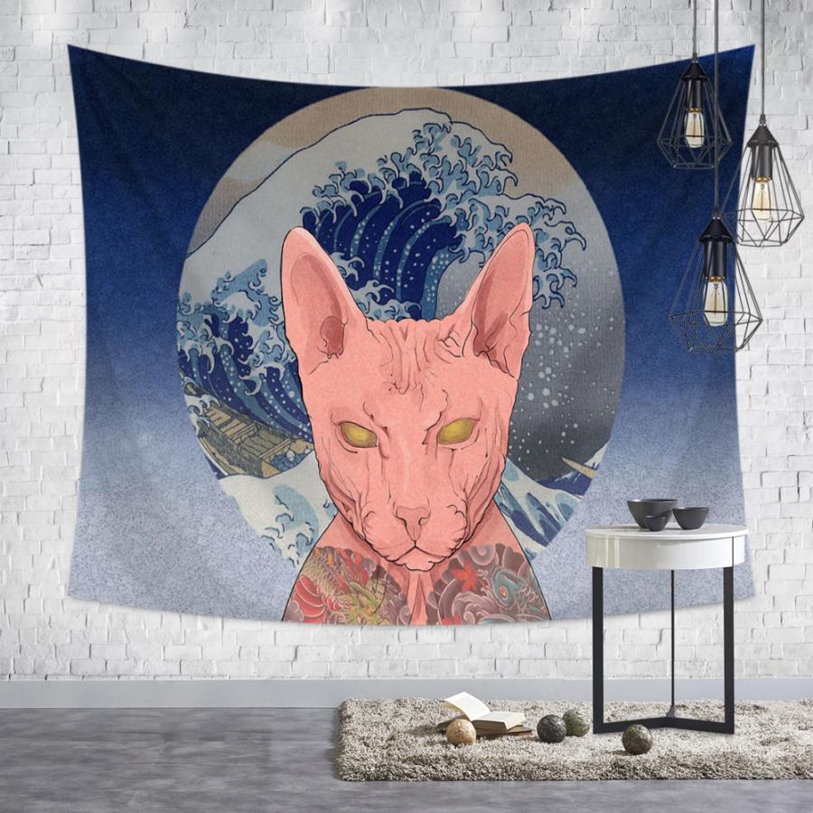 発売モデル タペストリー 壁掛け壁画 北欧風 多機能壁掛け ファブリック装飾用品 ウォールデコレーション 模様替え 部屋 窓カーテン 個性ギフト おしゃれ飾り Cisama Sc Gov Br