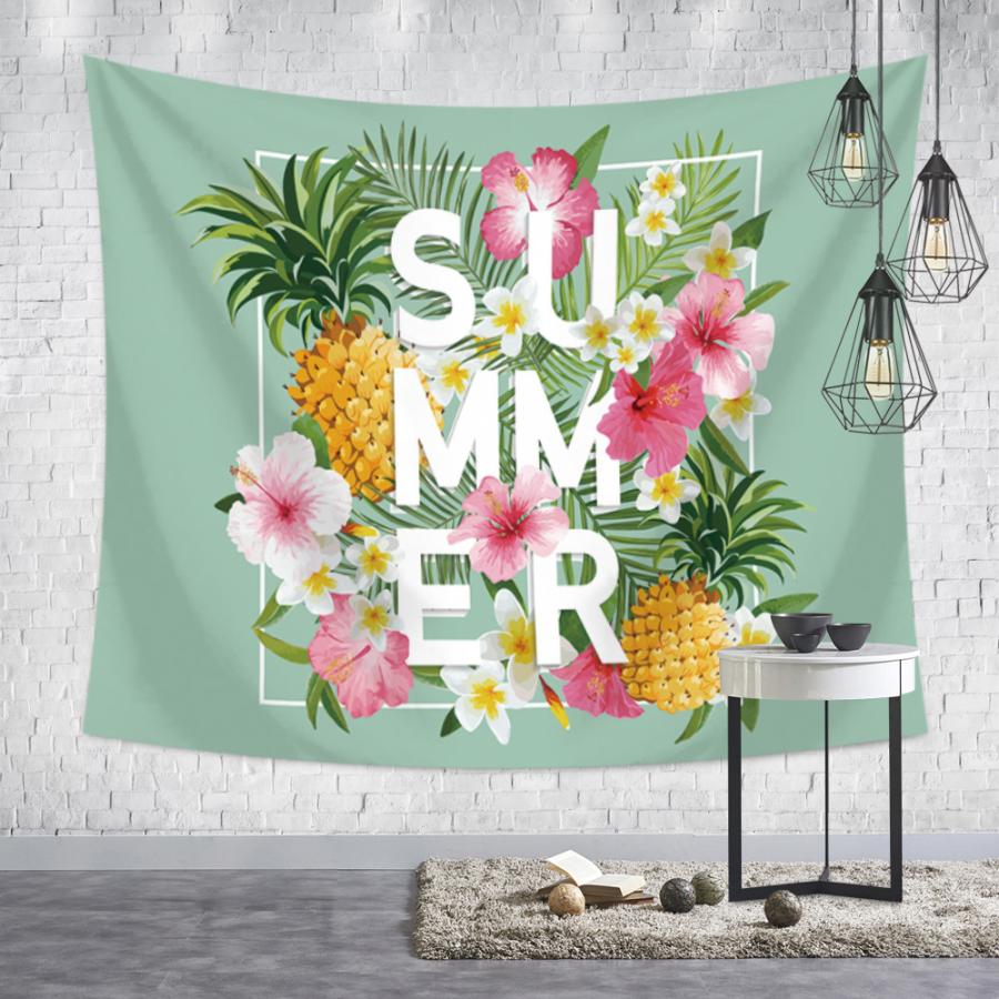タペストリー パイナップル 壁掛け壁画 おしゃれ 飾り 多機能壁掛け ファブリック装飾用品 ウォールデコレーション 模様替え 部屋 窓カーテン 個性ギフト S Gt117 10 Parisrose 通販 Yahoo ショッピング
