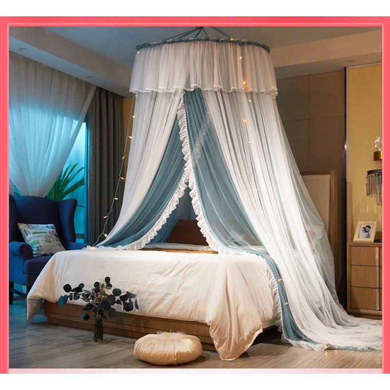 蚊帳 かや 天蓋蚊帳 モスキートネット 着地式 吊り下げ 円形蚊帳 高級