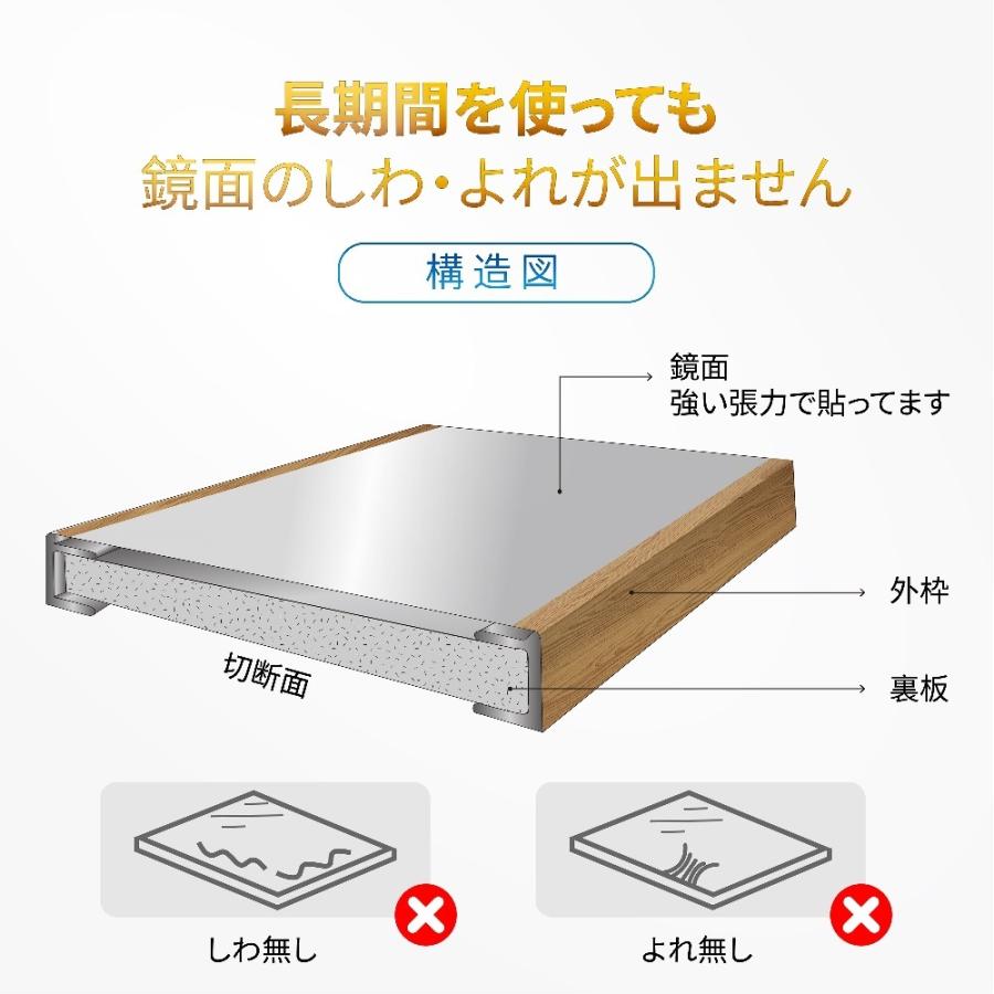 Brisafe 横80cm 縦160cm 割れないかがみ 鏡 割れない鏡 軽量ミラー 安全 防災 壁掛け ダンスミラー ヨガミラー アルミ製軽い 子供 バレエ 姿見 Stm Parisrose 通販 Yahoo ショッピング