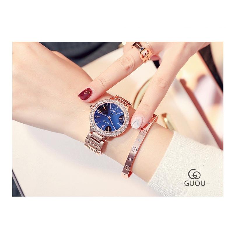 【稼動】 グレ 腕時計 1P ダイヤ ゴールド ブレスレットウォッチ 新品電池 GRES - GRES ブレスレットウォッチ ゴールド 1P の通販 by