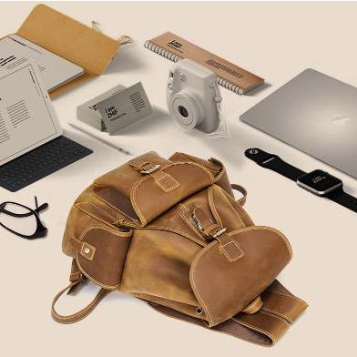 公式 グッズ 本革 牛革 メンズ リュックサック レザー バッグ 通勤 通学 出張 【A1901868409】(10920円)