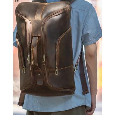 本革 牛革 メンズ リュックサック レザー バッグ 通勤 通学 出張 通勤 通学 出張
