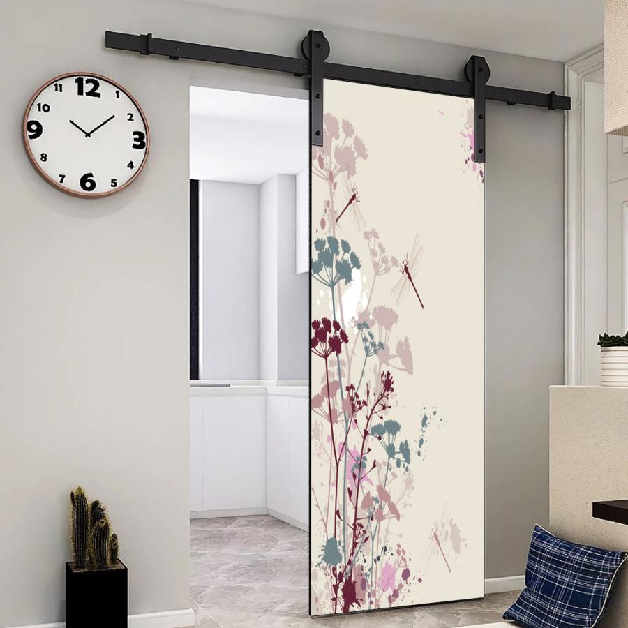 熱販売 ウォールステッカー ドア シール 室内用ドア装飾シート 防水シール 部屋 ドアシート 3d ドア壁紙 Diy おしゃれ 飾り Cisama Sc Gov Br