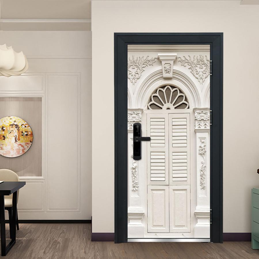 ウォールステッカー ドア シール 貼ってはがせる 室内用ドア装飾シート 防水シール 部屋 ドアシート 3d ドア壁紙 Diy おしゃれ 個性 ヨーロッパ風 飾り Mentie451 Lukinleather 通販 Yahoo ショッピング