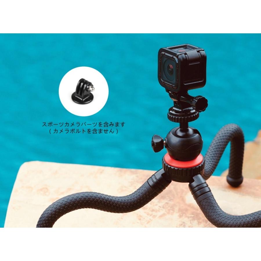 ZTYLUS IPLAYBOX Python P5 12 フレキシブルミニ三脚 スマートフォンホルダー スタンド アクションカメラマウント |  | 08