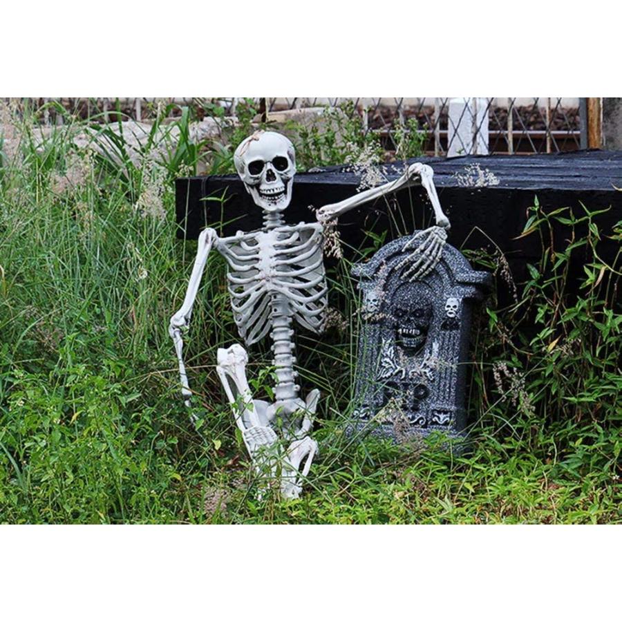ハロウィン 飾り 骸骨 ドクロ 模型 モデル 人体 骨格 頭蓋骨 スケルトン 幽霊シミュレーション リアル 肝試し 学習用教材 ゴーストハウス パーティー 小道具｜parisroseno2｜02