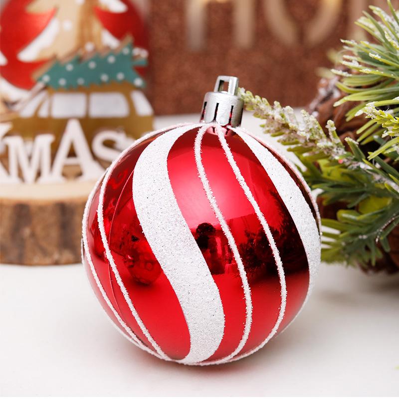 クリスマスボール 6cm 30個入り セット クリスマス オーナメント デコレーション ゴージャス　赤いクリスマスボール　クリスマス ツリー 飾り