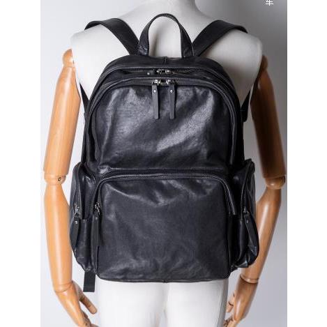 本革 牛革 メンズ リュックサック レザー バッグ 通勤 通学 出張 通勤 通学 出張