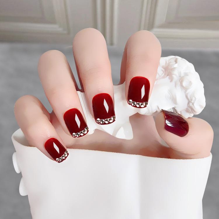 ネイルチップ つけ爪 24枚入和風 ネイルチップ 披露宴 パーティー 二次会 入学式 卒業