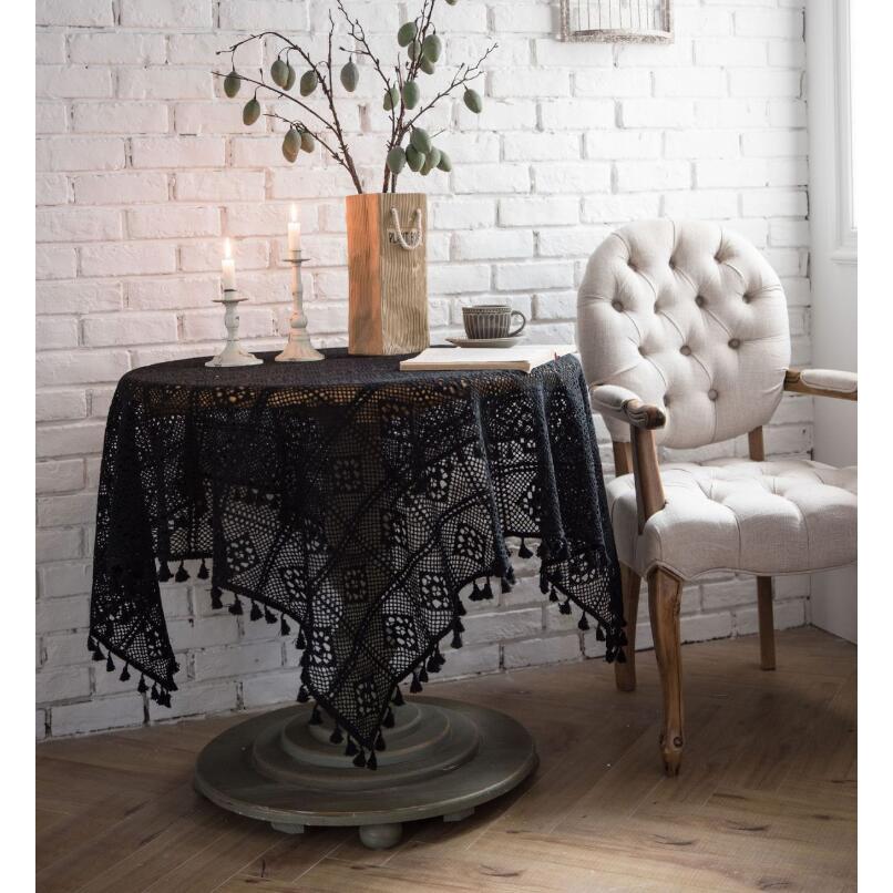 テーブルクロス テーブルカバー 食卓カバー 円形 北欧 手作り 田園風 透かし彫りテーブルクロス 撮影道具 2色選択可能 直径140cm Zb03 2 Lukinleather 通販 Yahoo ショッピング