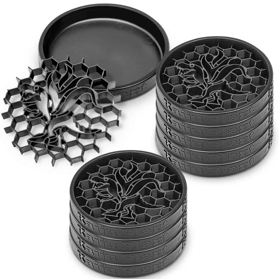 火鉢 Kaiju Plant 怪獣ソーサー 鉢皿 4号サイズ メッシュプレート付き