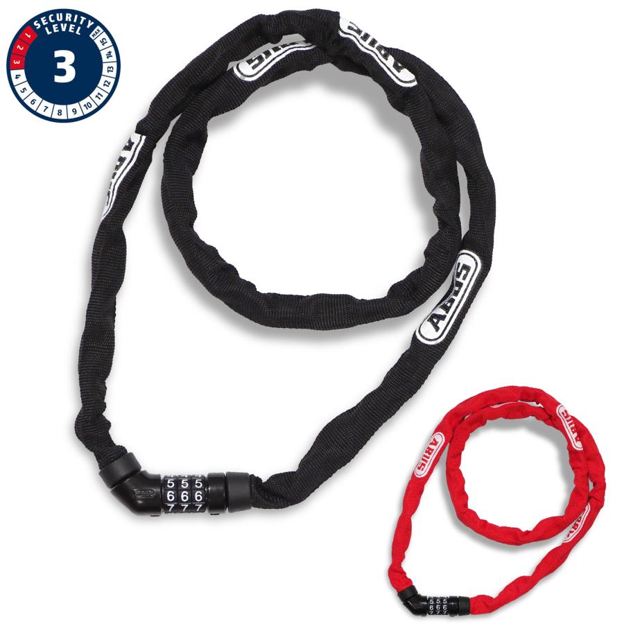 ABUS 【日本正規品】 アブス 4804C/110 コンボ チェーンロック