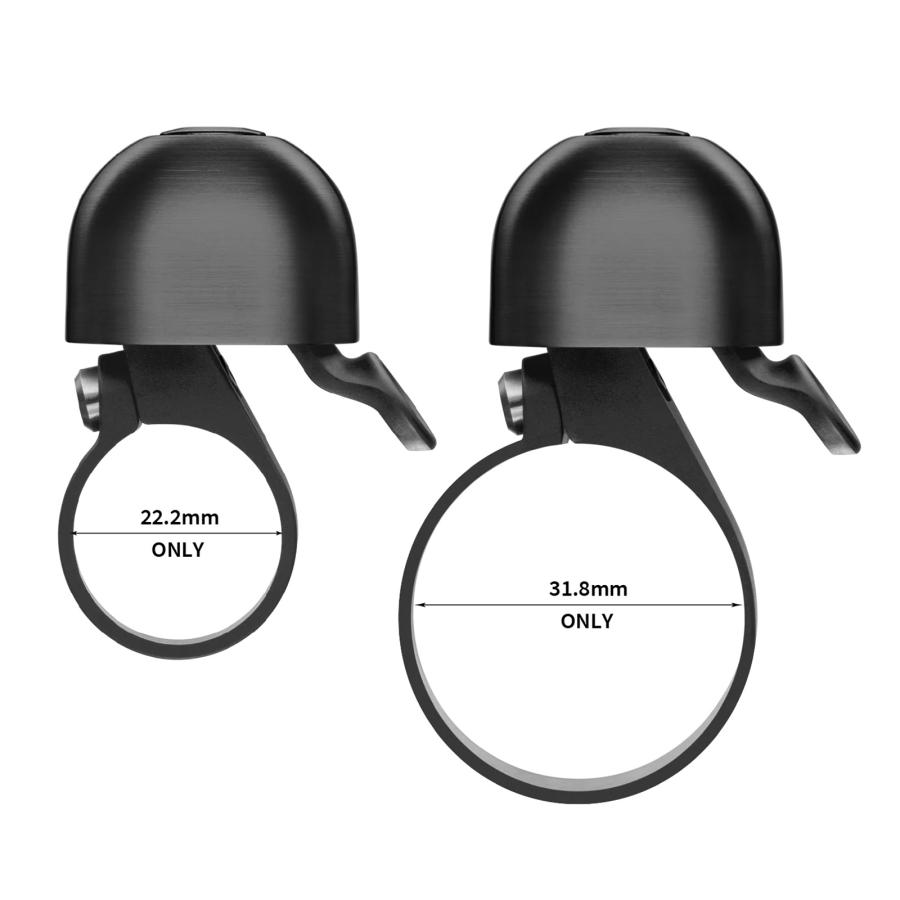 Spurcycle スパーサイクル Compact Bell - Black コンパクト Spurcycle スパーサイクル Compact Bell - Black コンパクト