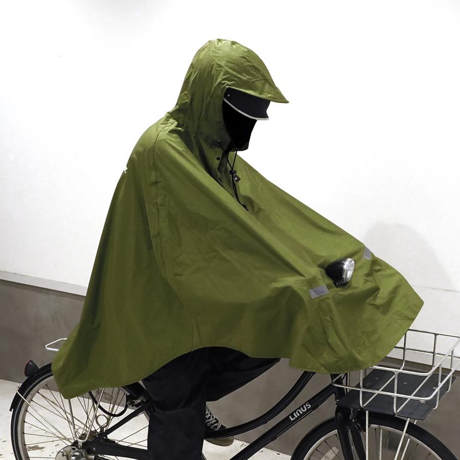 Kawasumi 川住製作所 Rain Poncho レインポンチョ レインコート 自転車｜parksider｜04