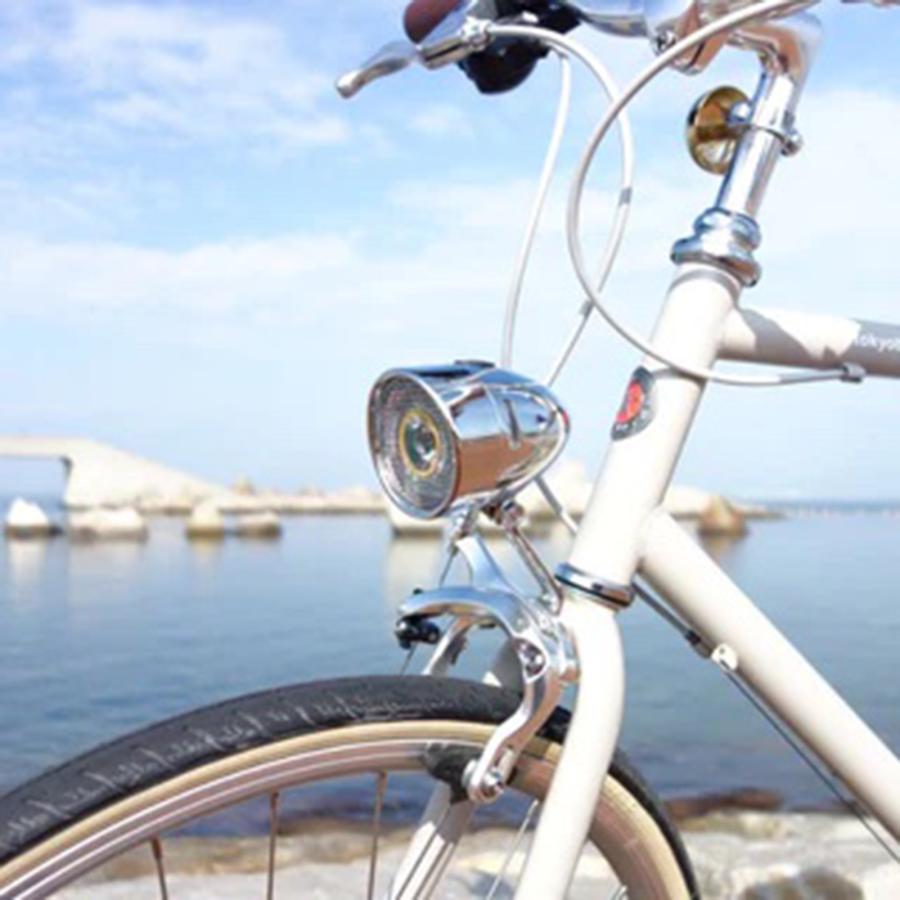 KiLEY キーレイ ライト LM-001 Retro Metal Bicycle Light 砲弾ライト レトロ メタル 自転車 バイシクルライト フロント用｜parksider｜12