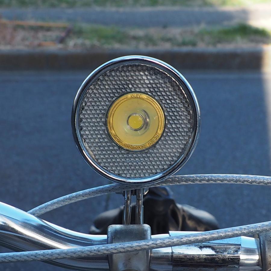 KiLEY キーレイ ライト LM-001 Retro Metal Bicycle Light 砲弾ライト レトロ メタル 自転車 バイシクルライト フロント用｜parksider｜20