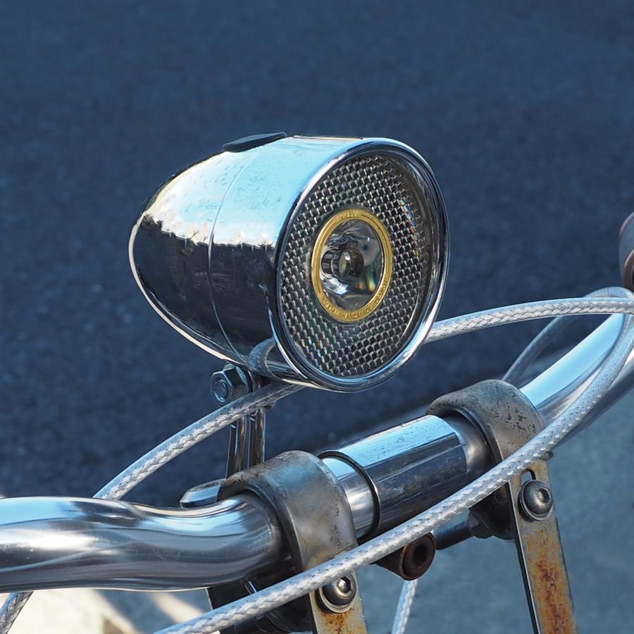 KiLEY キーレイ ライト LM-001 Retro Metal Bicycle Light 砲弾ライト レトロ メタル 自転車 バイシクルライト フロント用｜parksider｜21