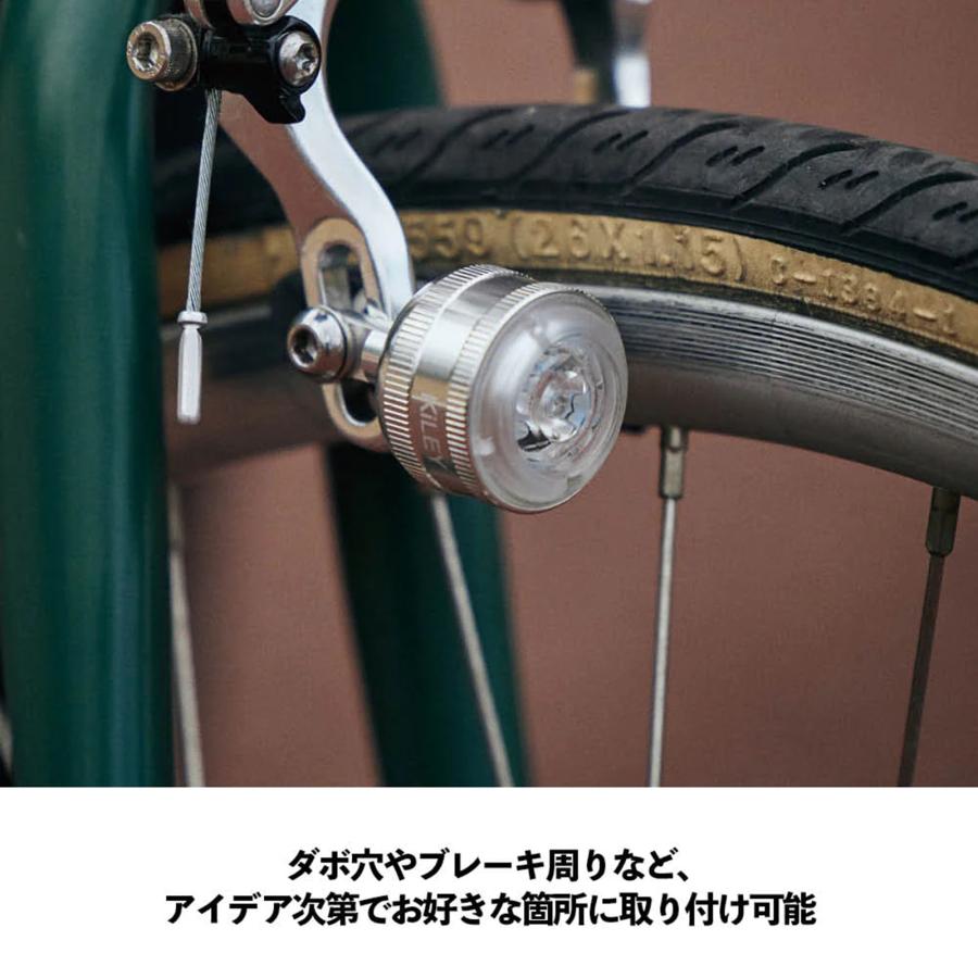 KiLEY キーレイ 自転車 ライト LM-016 Eye Light / Front アイライト フロント用｜parksider｜06