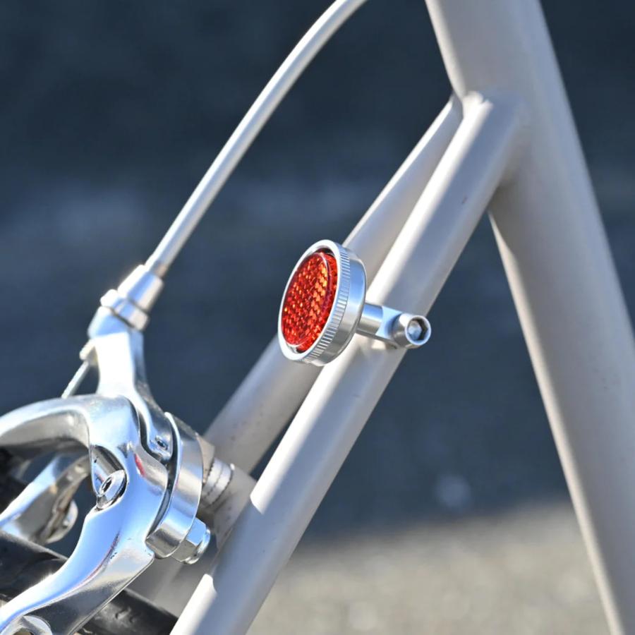 KiLEY キーレイ 自転車 反射板 LM-019 Coin Reflector リア