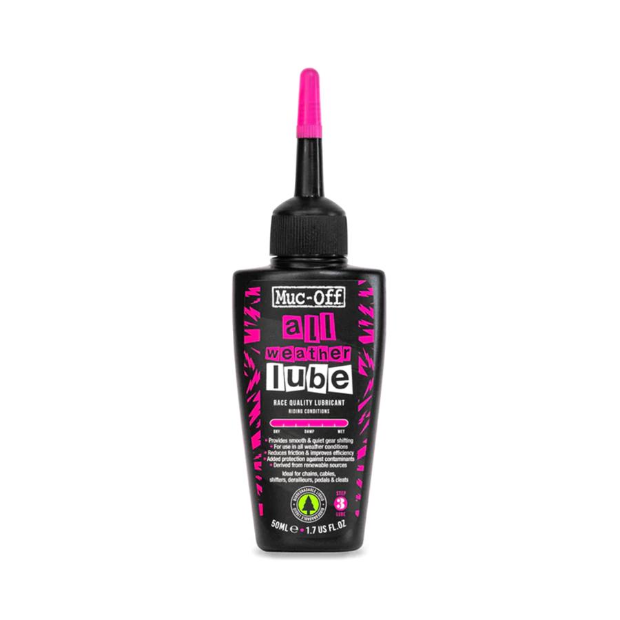 【日本正規品】MUC-OFF マックオフ ALL WEATHER LUBE 50ml オール ウェザー ルブ 自転車用 チェーンオイル｜parksider｜02