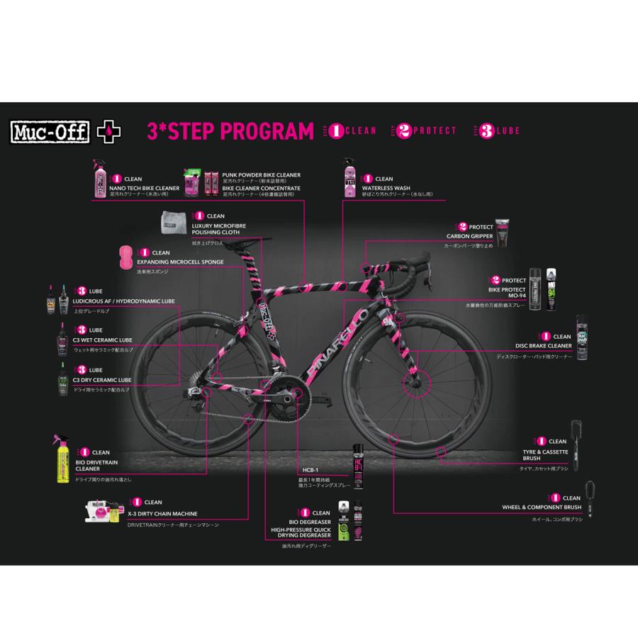 Muc-Off ドライブトレインクリーナー 750ml 3本セット【日本正規品】