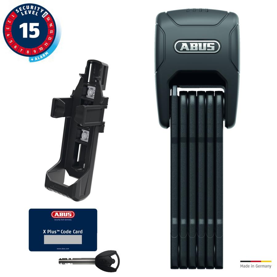 ABUS - ABUS Bordo Granti X-Plus 自転車ロック　鍵 ABUS Bordo Granit X-Plus 6500 アバス アブス 折り畳み式 頑丈