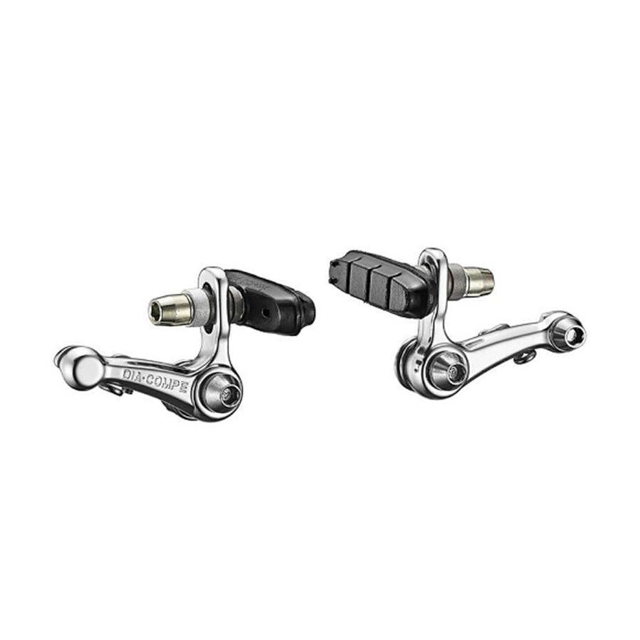 『新品』DIA-COMPE(ダイアコンペ) DC980 カンチ 前後 シルバー DIAーCOMPE（ダイアコンペ） DIA-COMPE DC980 Canti Brake (Silver