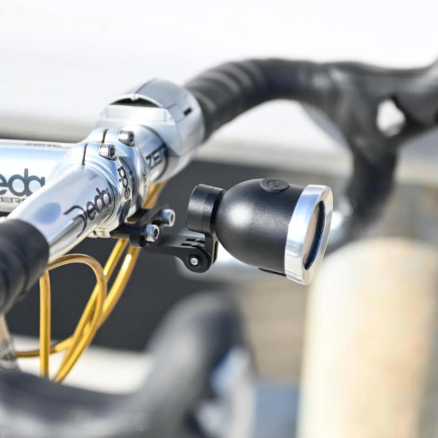 【ほぼ未使用】LED自転車ライト＋ステムマウント◆タウンマウス【匿名配送】 TOWN MOUSE タウンマウス Stem Mount for Center Light ステム