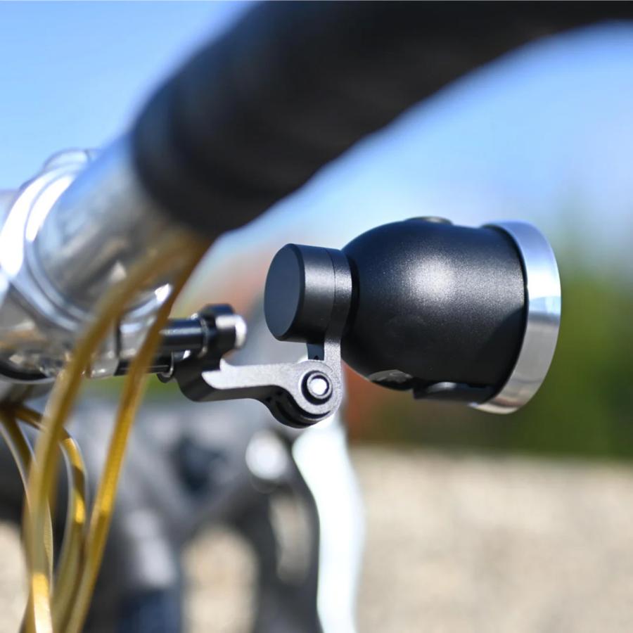 【ほぼ未使用】LED自転車ライト＋ステムマウント◆タウンマウス【匿名配送】 TOWN MOUSE タウンマウス Stem Mount for Center Light ステム