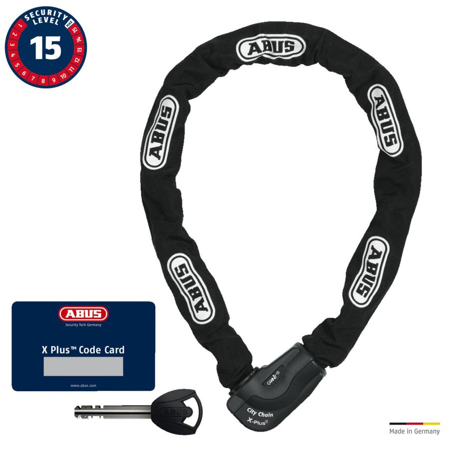 ABUS 【日本正規品】 アブス 1060/110 CITY CHAIN シティーチェーン